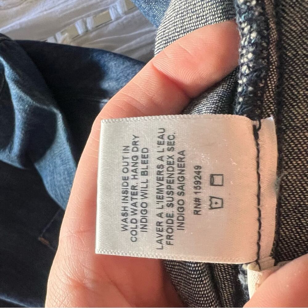 TWP Cotton Denim Oversized Pocket Top - Picture 7 of 7